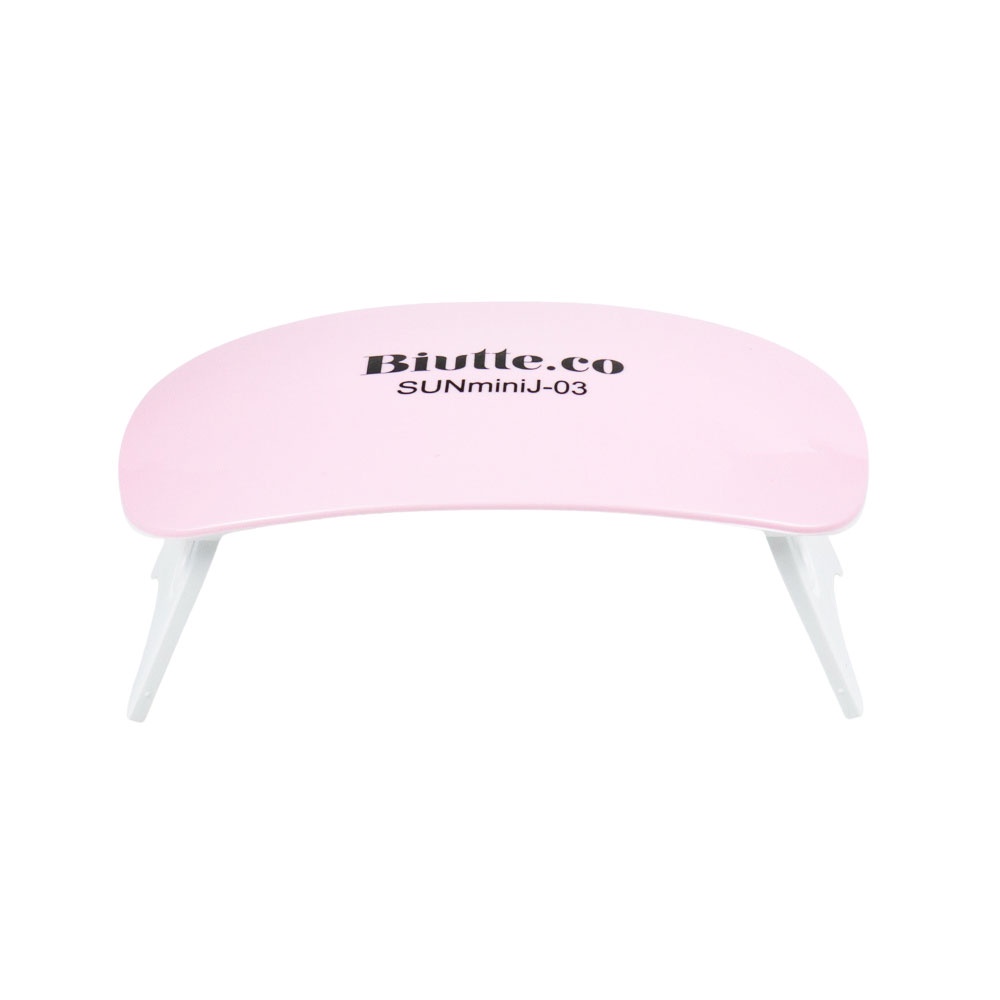 Biutte.co Pengering Kutek Kuku UV LED Nail Dryer 6W - J-03 - 7RHR2LPN Pink