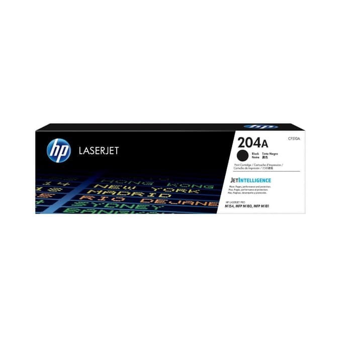 Toner HP 204A CF510A Black LaserJet Toner Cartridge Original