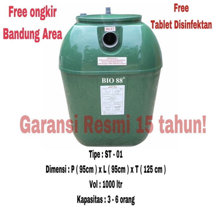 Septic tank bio / Septictank / Bio tank / Biofil ( 1000 liter )