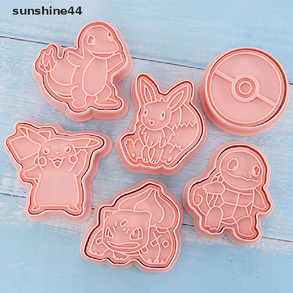 Sunshine Set Cetakan Kue / Biskuit Elektrik Bentuk Tikus 3D Bahan Plastik