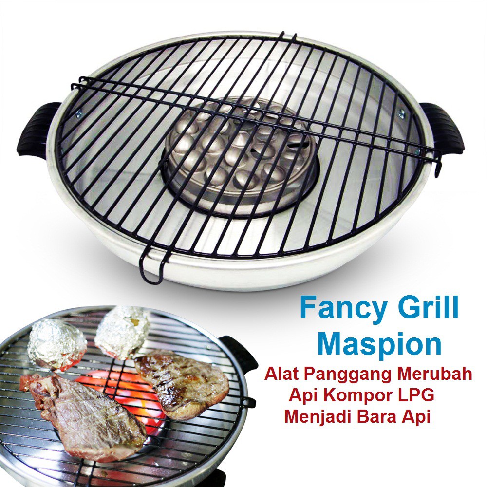 Maspion Alat Pemanggang Fancy Grill 33 cm / Alat Pemanggang Maspion