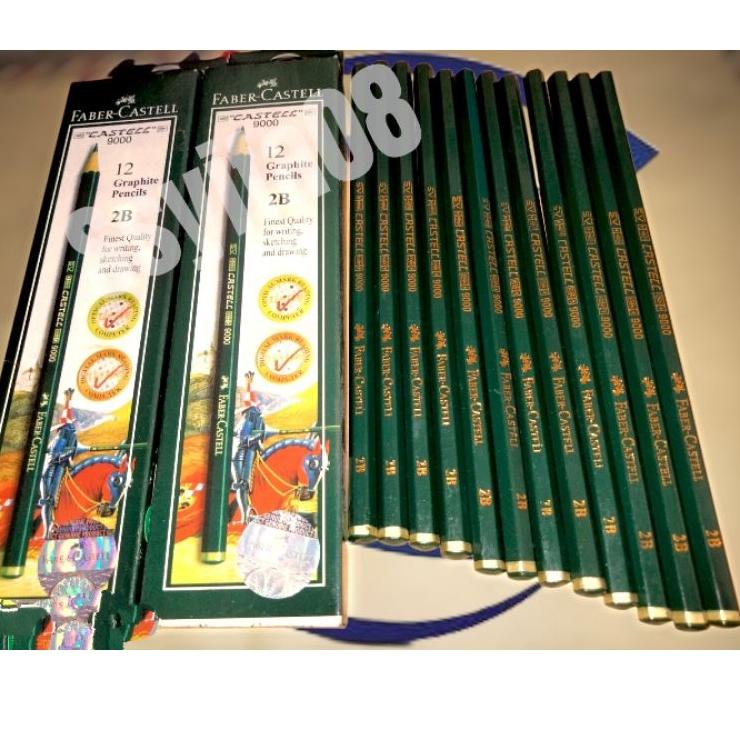 

Langsung Kirim PENSIL FABER CASTLE 1 PAK 12 PICIS