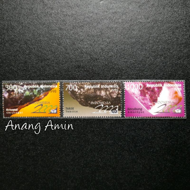 

LOT.F85 PRANGKO INDONESIA I-539 3V BATU MULIA SERI 2 1998