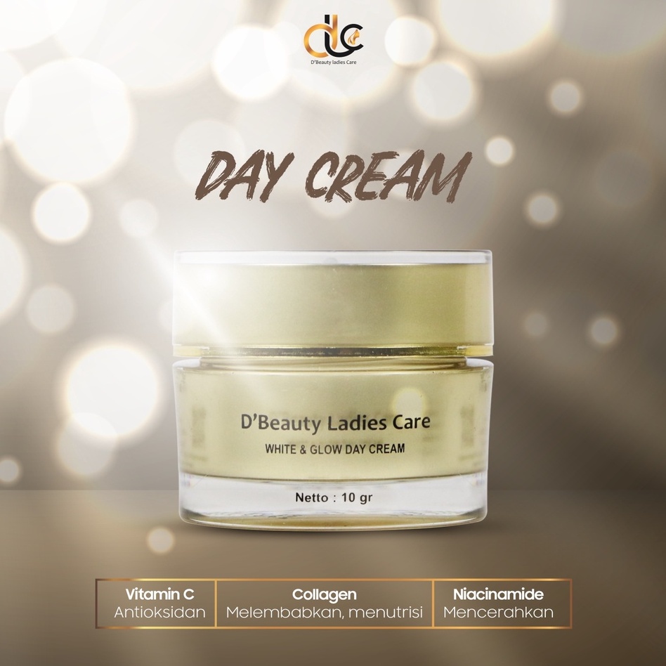 DLC WHITE & GLOW DAY CREAM 10GR