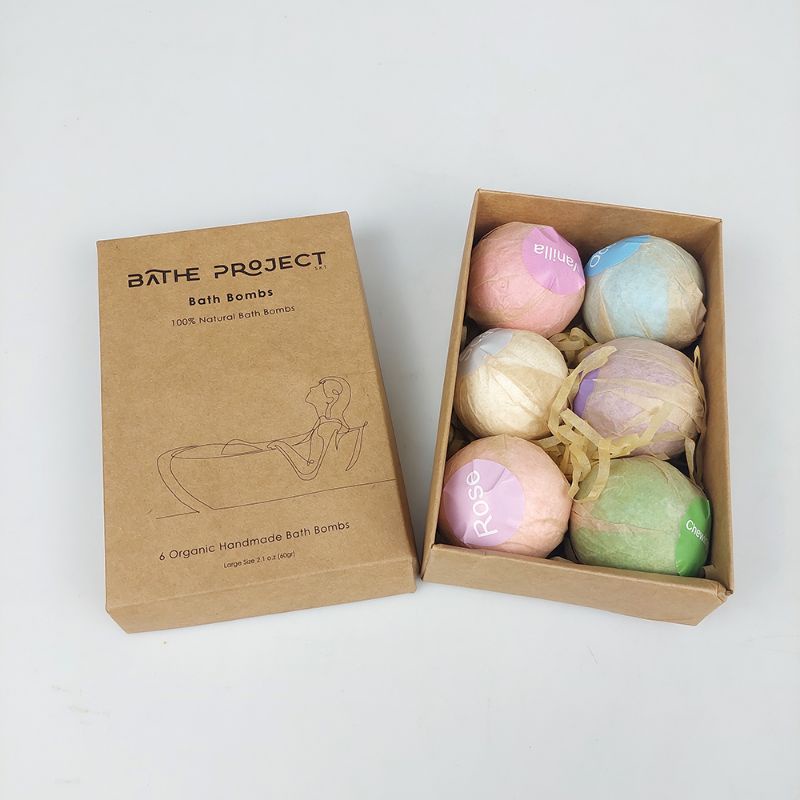 Sabun Mandi Bola Bathub 6 pcs Essential Oil Bath Bombs