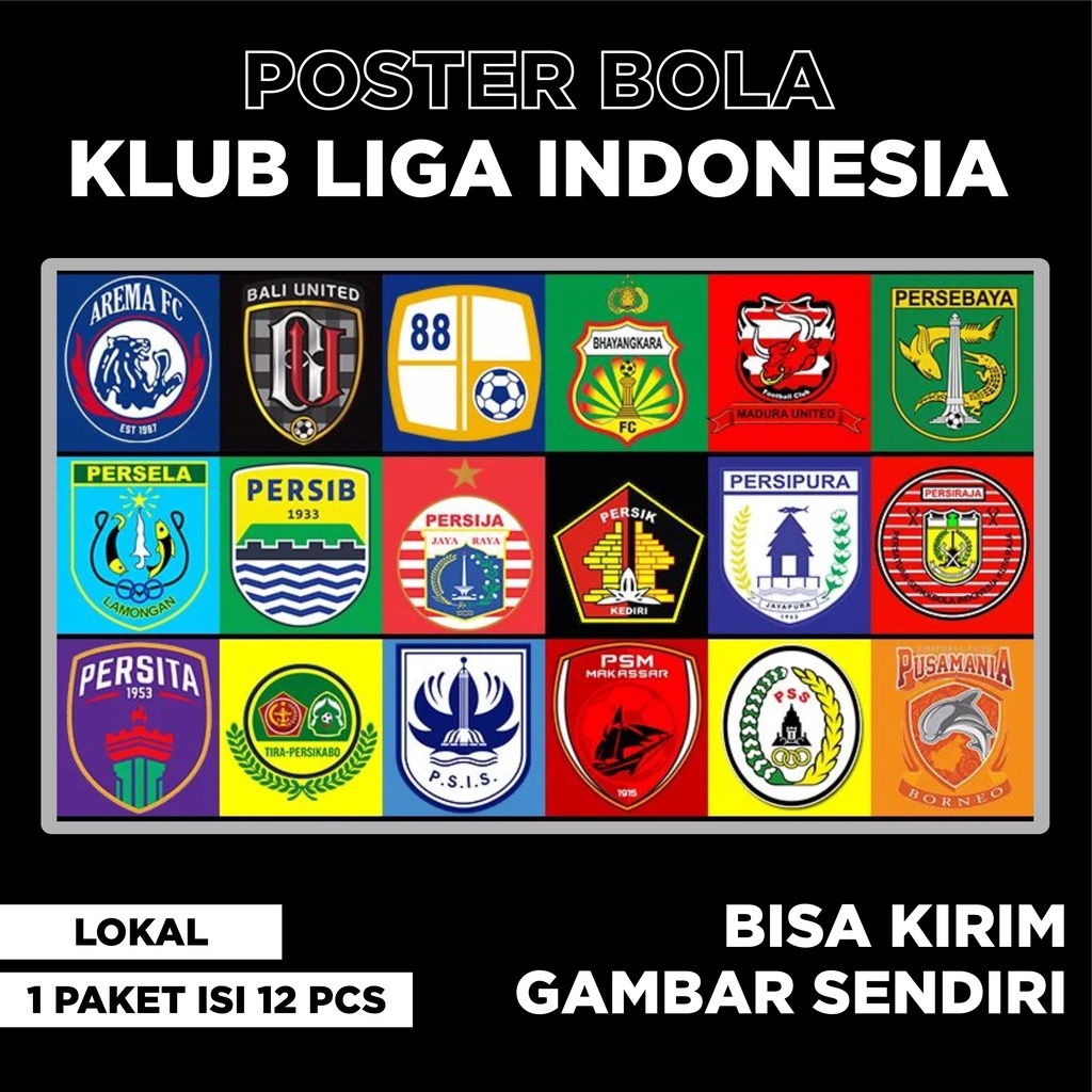 Poster Bola Klub Lokal ISI 12LBR