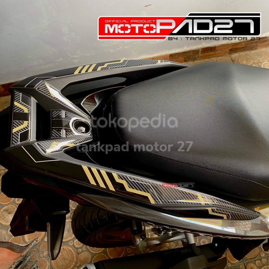 motopad27 stiker sticker resin bagian behel Honda VARIO 160