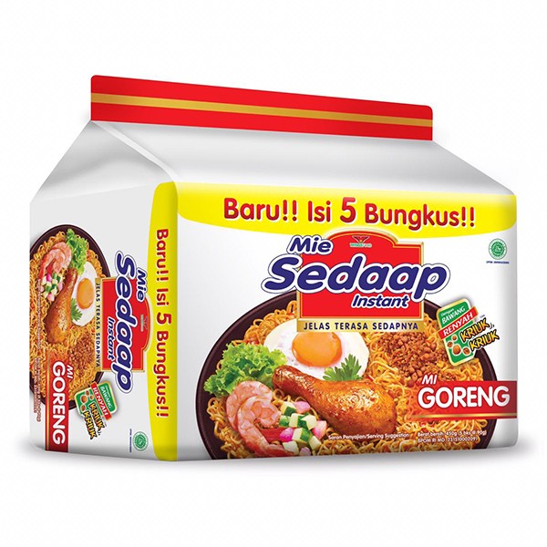 

PROMO Sedaap Mie Goreng Isi 5