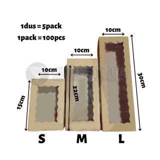 Image of thu nhỏ Dus brownies kraft laminasi window ukuran S , M dan L #1
