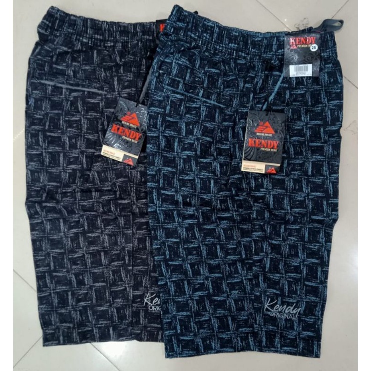 celana kendy pendek motif pinggang karet /celana pendek kendy /celana kendy motif murah