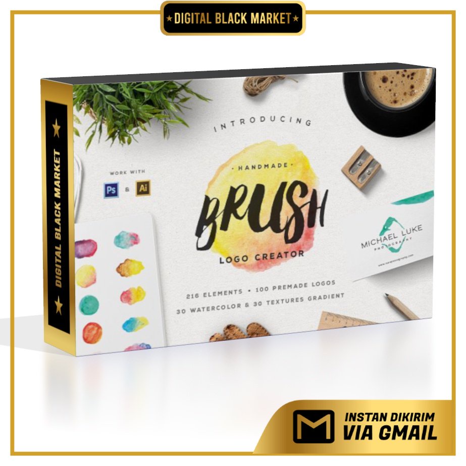 Handmade Brush Logo Creator