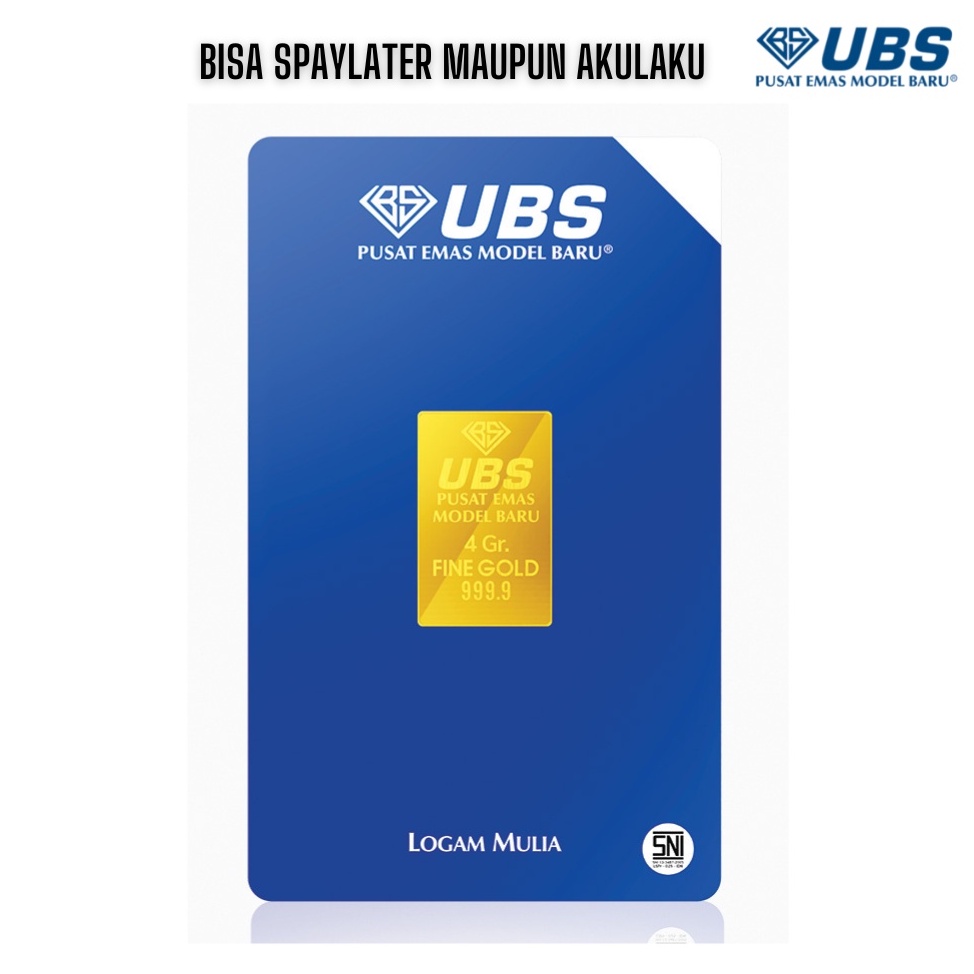 UBS LM 4 gram terbaru bisa spayleter