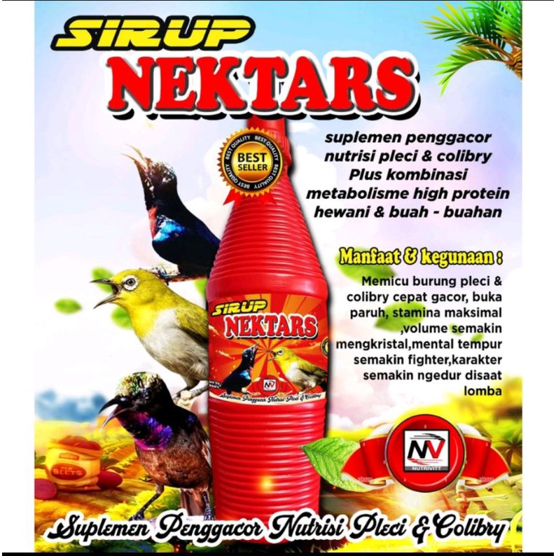 Sirup Nektars konin nektar kolibri nextar sogon muncang ninja kowul