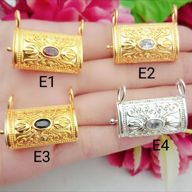 Promo sale kalung blandong bayi 3 bulanan dan gelang lapis emas gold dan silver