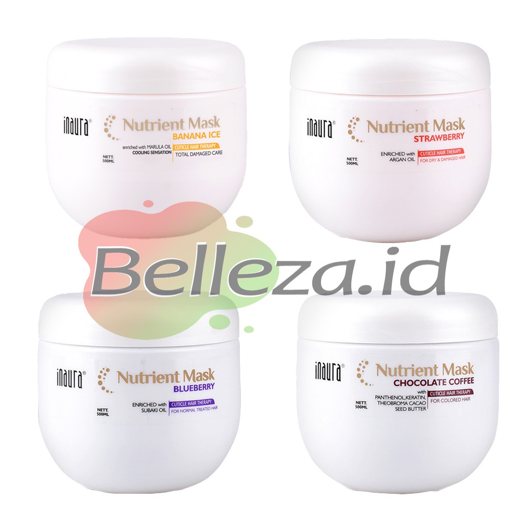 Inaura Nutrient Mask / Masker Rambut 500gr