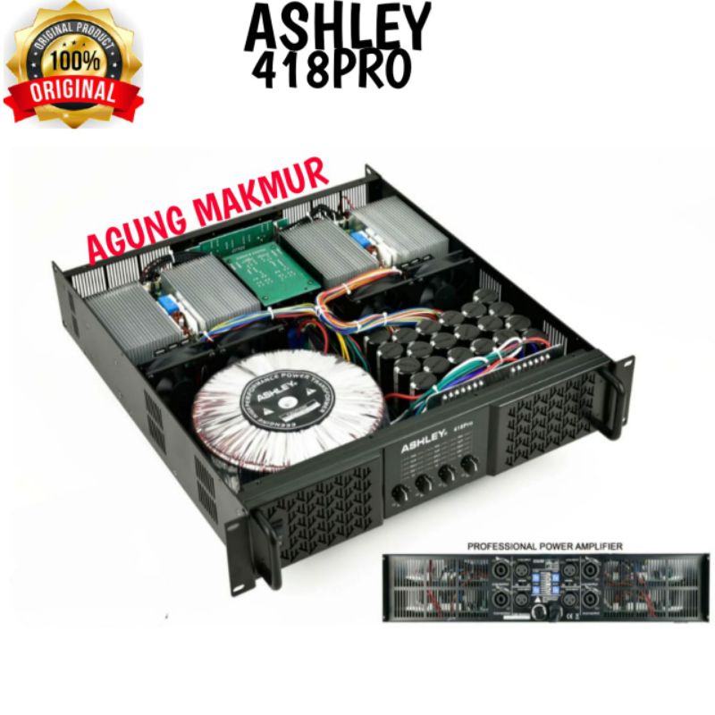 POWER ASHLEY 418PRO ORIGINAL - ASHLEY 418 PRO ORIGINAL