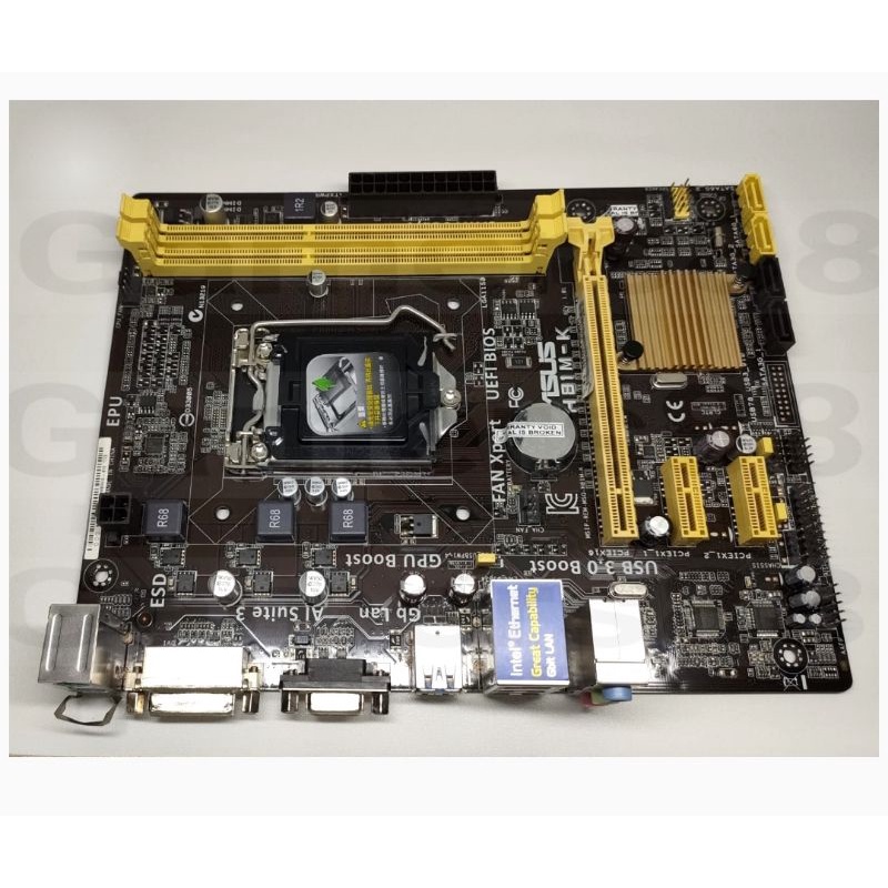 Motherboard ASUS H81M-K Mainboard Mobo LGA 1150