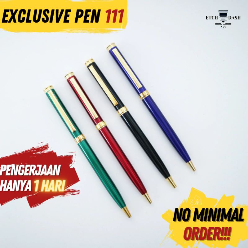 

Pulpen Promosi Eksklusif | Pulpen Exclusive Custom | Pulpen Metal - Exclusive Pen 111
