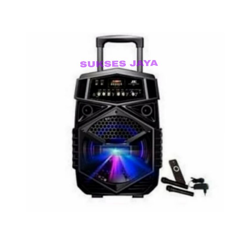 TERMURAH Speaker Portable Wireless JDL QV-12 Speaker Mic Wireless Bluetooth USB