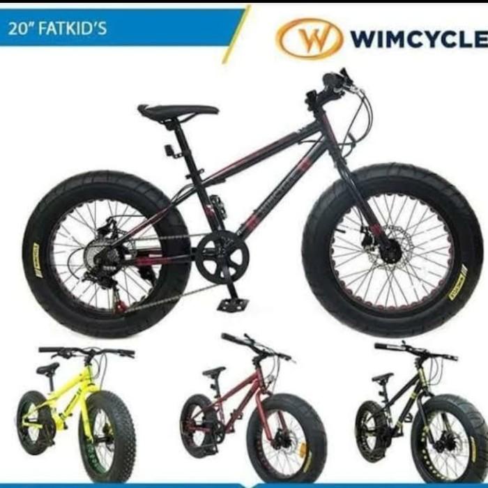 Frame Mtb 20 Wimcycle Fat Kid Sepeda Gunung Mtb 20 Wimcycle