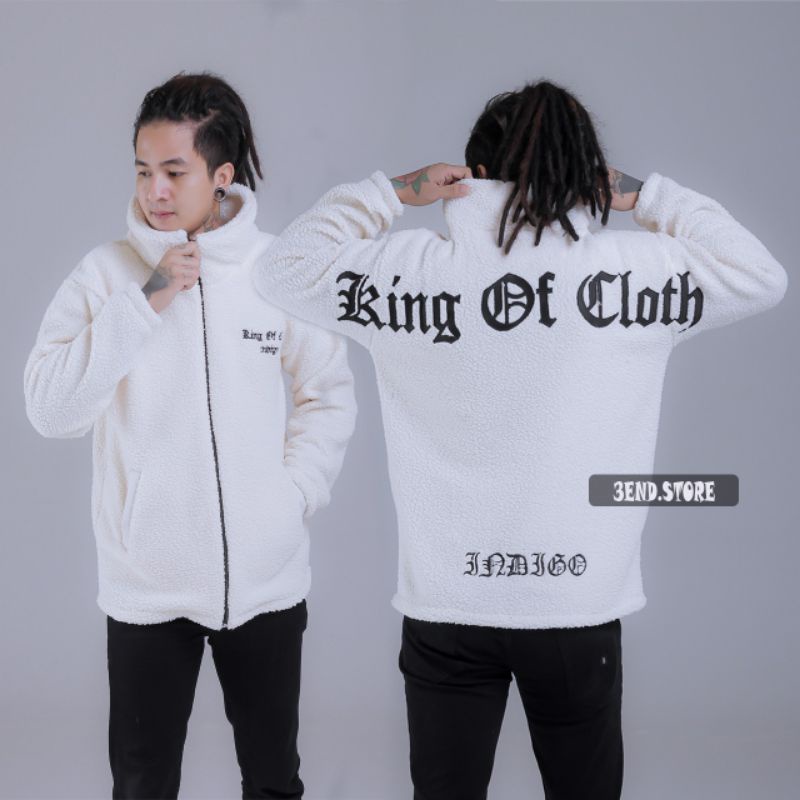 SHERPA JAKET - JAKET BULU FULL BORDIR - JAKET PRIA - JAKET BULU WANITA - JAKET BULU