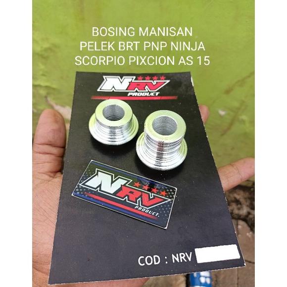 PRODUK- BOSHING GEARBOX MANISAN BRT BOSING MANISAN PELEK BRT DEPAN 1SET PNP NINJA SCORPIO PIXCION/MA