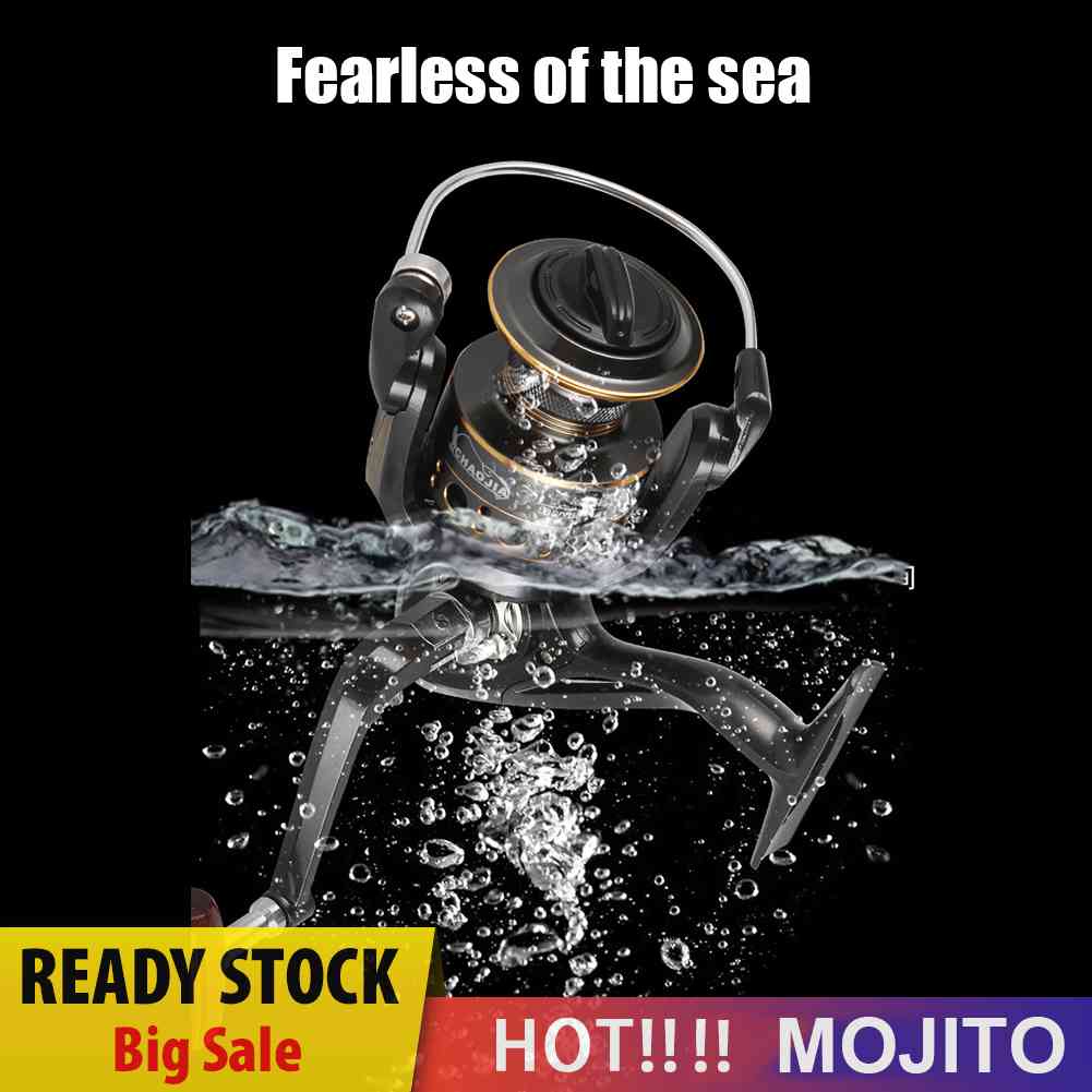 Bk Series 5.2 / 1 Spinning Reel Pancing Rasio Kecepatan Tinggi Bahan Metal