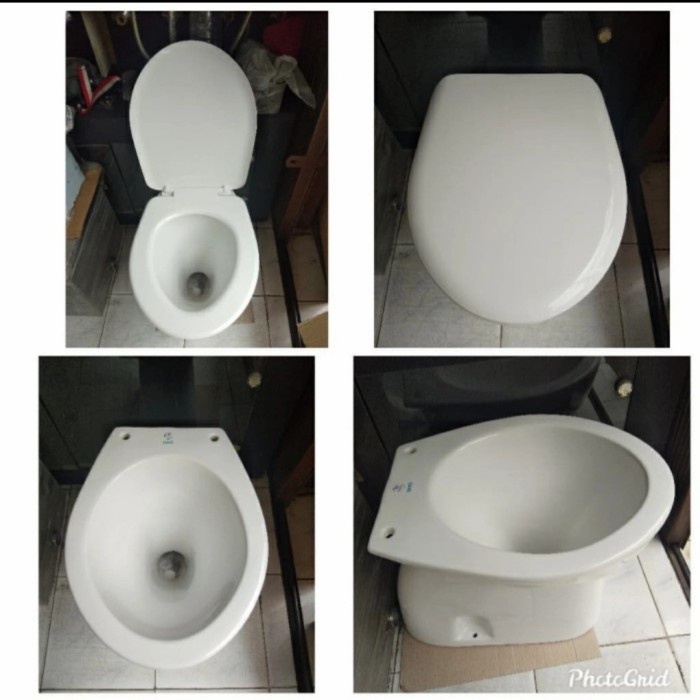 TOILET/KLOSET DUDUK SIRAM TANPA TABUNG