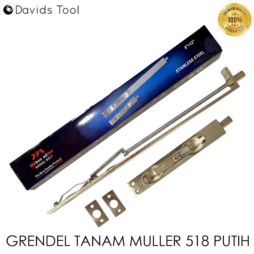 Grendel Pintu Panjang Gerendel Kupu Tarung Tanam Slot 12 Inch Muller