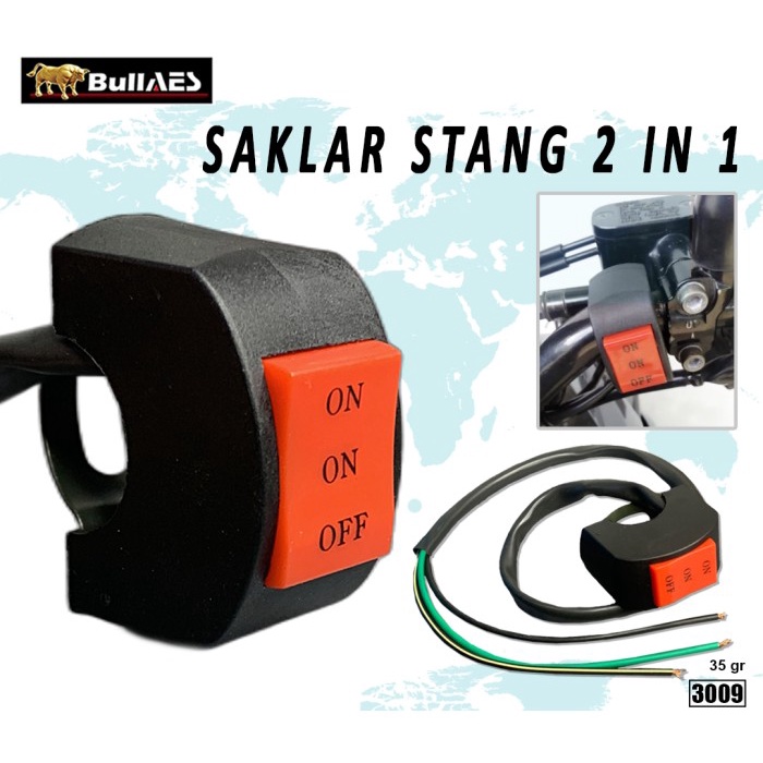 Saklar Stang On Off On 3 Kabel Merk Bullaes