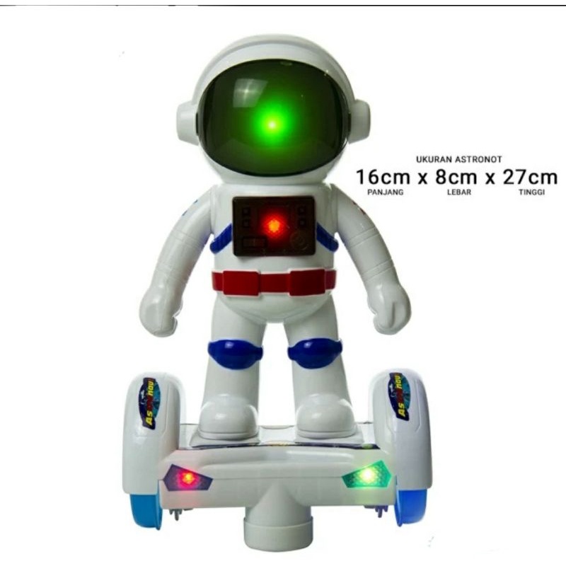 MAINAN ANAK ROBOT ASTRONOT BUMP&GO - MAINAN ROBOT BISA BERJALAN