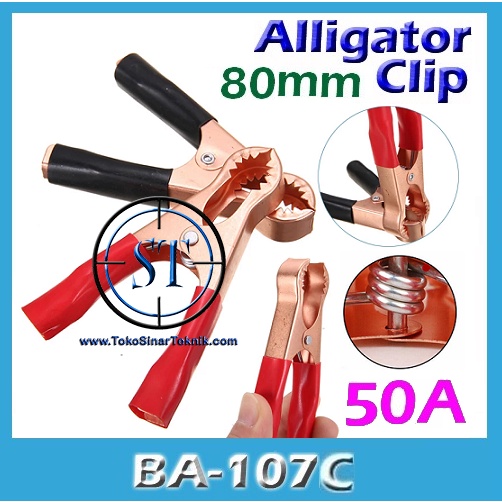 BA-107C Capitan Aki Tembaga /Set ( Copper / bisa di Solder )