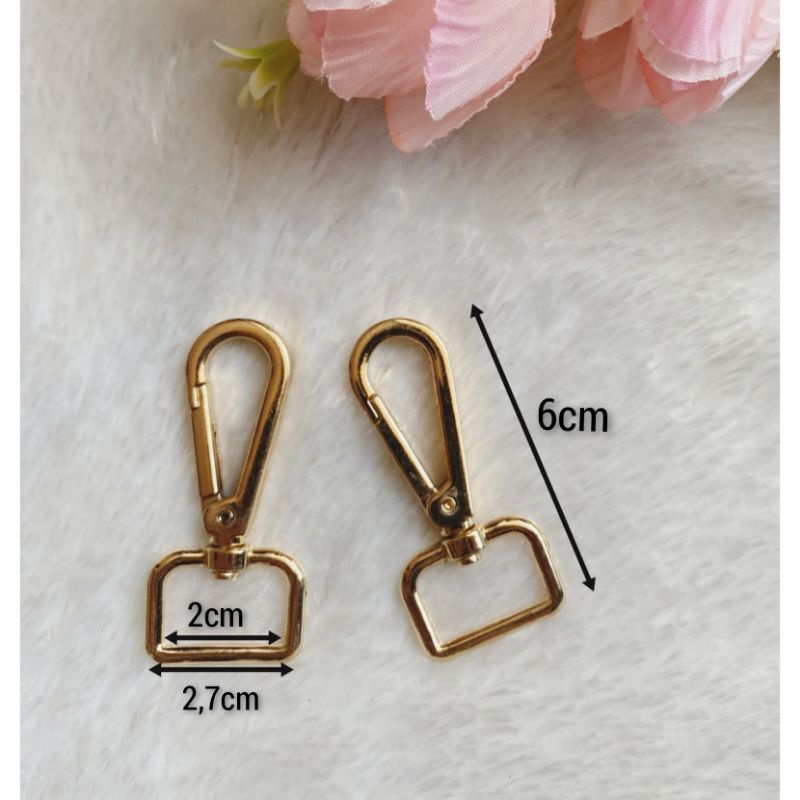 Kait tas 2cm 2,5cm dan 3,8cm (1pcs)