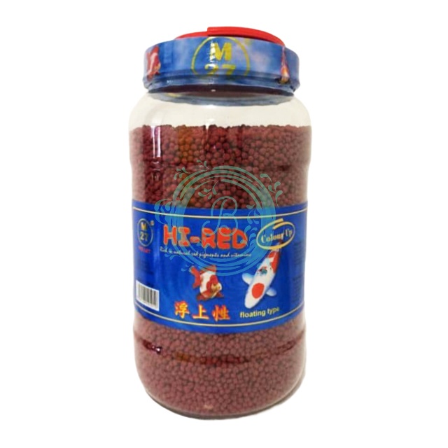 HI-RED M27 Toples 1.25kg Pakan Ikan Koi Hi Red M 27 Pelet Ikan HIRED