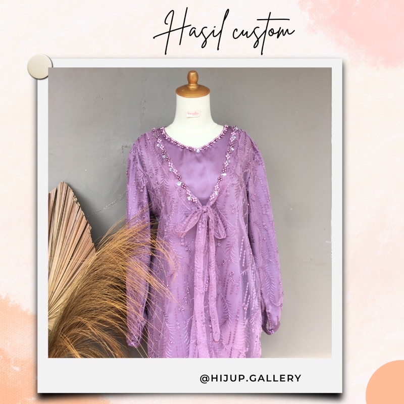 DRESS SATIN BRIDESMAID // KONDANGAN//WISUDA