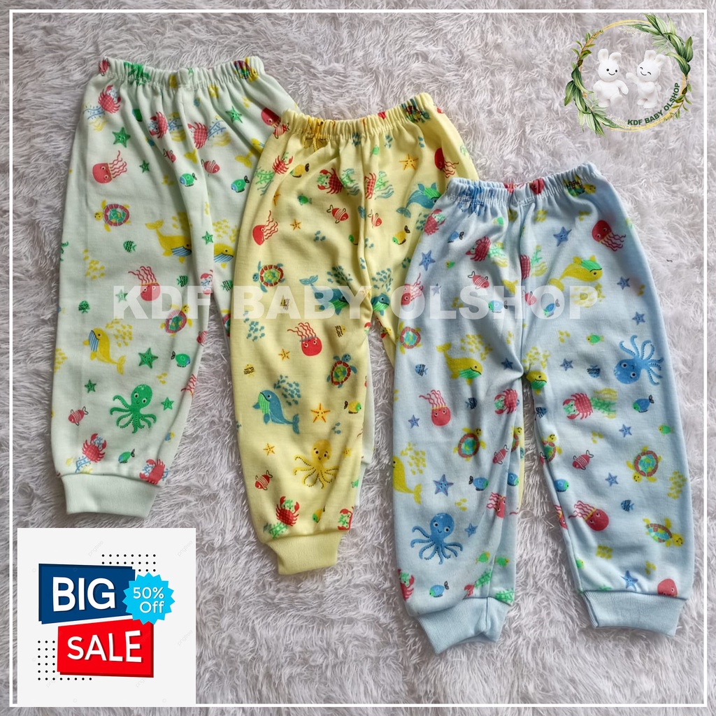 12 PCS CELANA BAYI CELANA PANJANG CELANA ANAK MOTIP IKAN+CUMI-CUMI,CELANA BAYI ANAK USIA 6BULAN -123 TAHUN TERMURAH