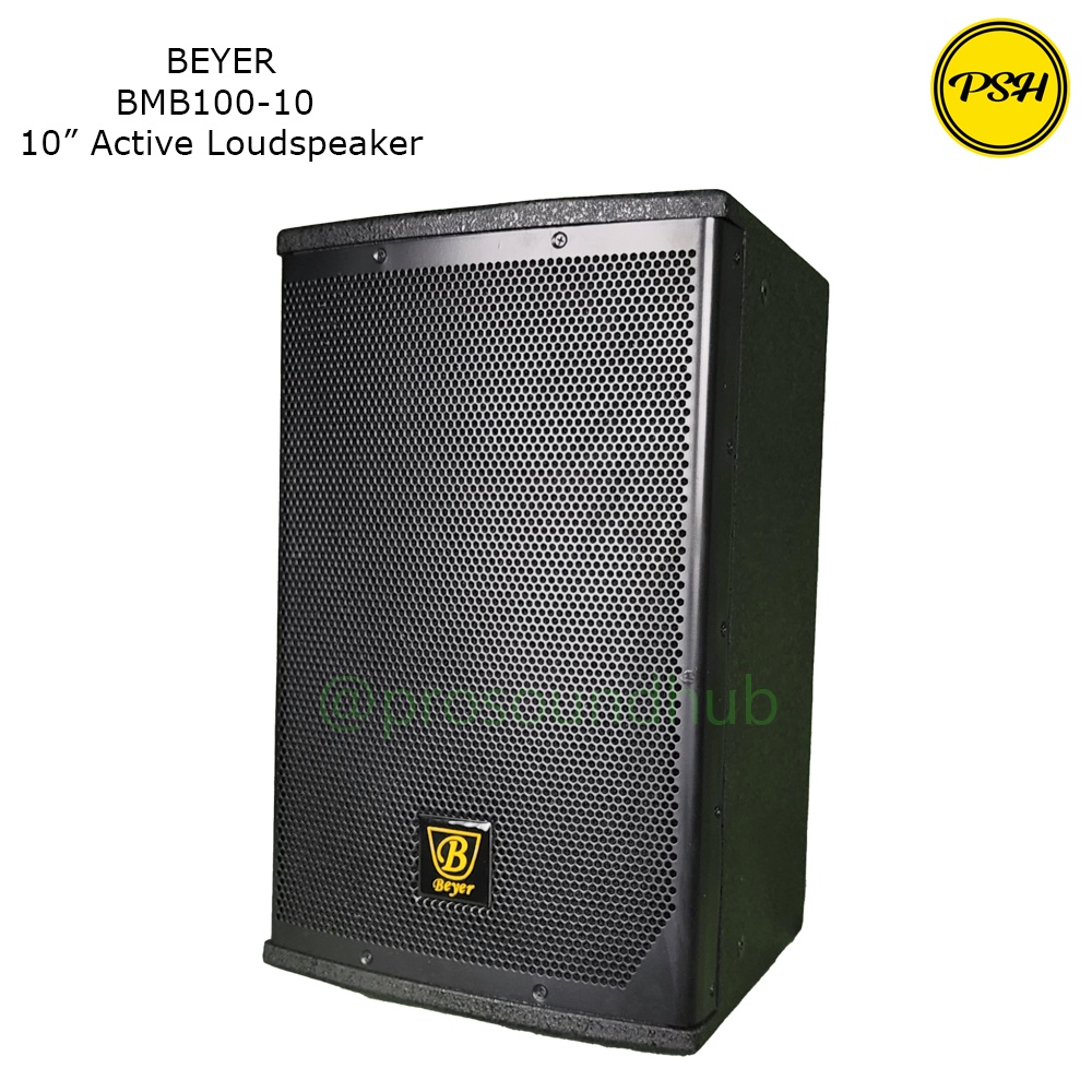 Beyer BMB100-10 Active Speaker Aktif 10" 10 Inch Box Kayu 150 Watt 150W