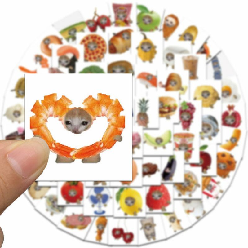 

Stiker Meme Kucing Pack Style 260296- Stiker Aesthetic Keren Imut Laptop, Aksesoris Hp, Anti Air, Motif, Helm, Tumbler, Koper, Kulkas