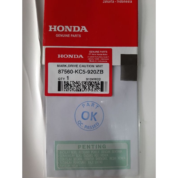 Stiker detailing tangki gl100 gl125 gl pro gl max honda win 100 original