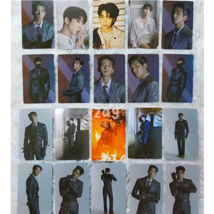 Official Photocard Wonwoo Attaca Carat Version Pc Booklet Album Seventeen Carver Cover Wonu Carat Ve