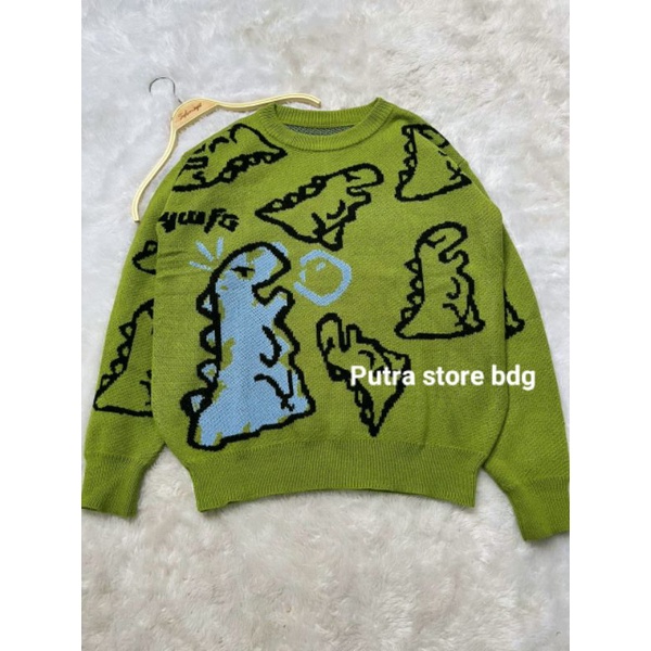 SWEATER DINO OVERSIZE PREMIUM