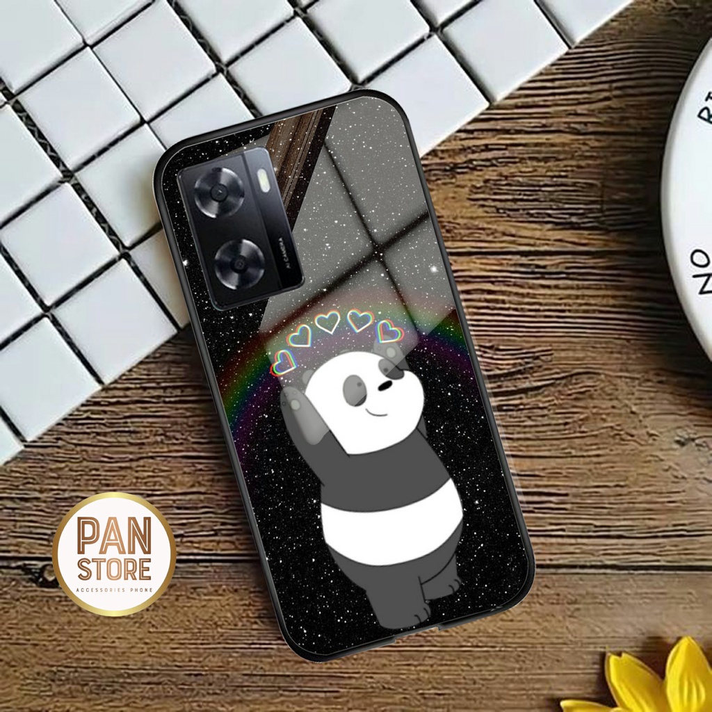 [SK30] Softcase Kaca Glossy New For A57 2022  - casing oppo a 16 - softcase oppo a53 - casing oppo a