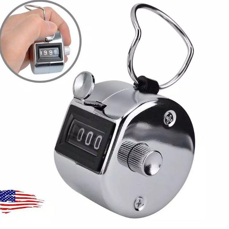 "PMA.18Oc22ғ" Tasbih Digital Stainless / Alat Dzikir dan Alat Hitung