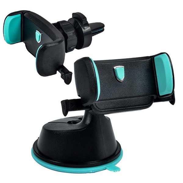 holder mobil double fungsi dashboard kaca ventilasi Ac dudukan hp di mobil Clamp Bracket Super Power Suction Cup 2 in 1