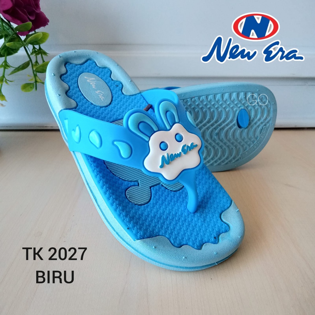 gos NEW ERA TK E 2027 Sandal Karet Anak Perempuan Sandal Jepit Karakter Terbaru