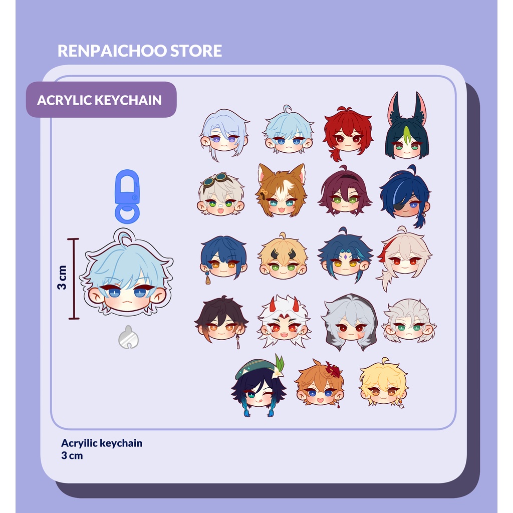 Genshin Impact Keychain