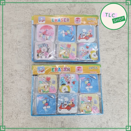 

Penghapus BT21 / Penghapus Anak-anak / Penghapus karakter / Penghapus Pensil