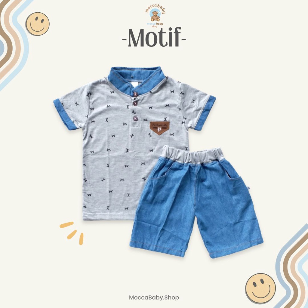 MBSS - Baju Anak Setelan Bayi Baby Kids Daily Ootd Cowok Laki Lucu Murah / METRO CANADA
