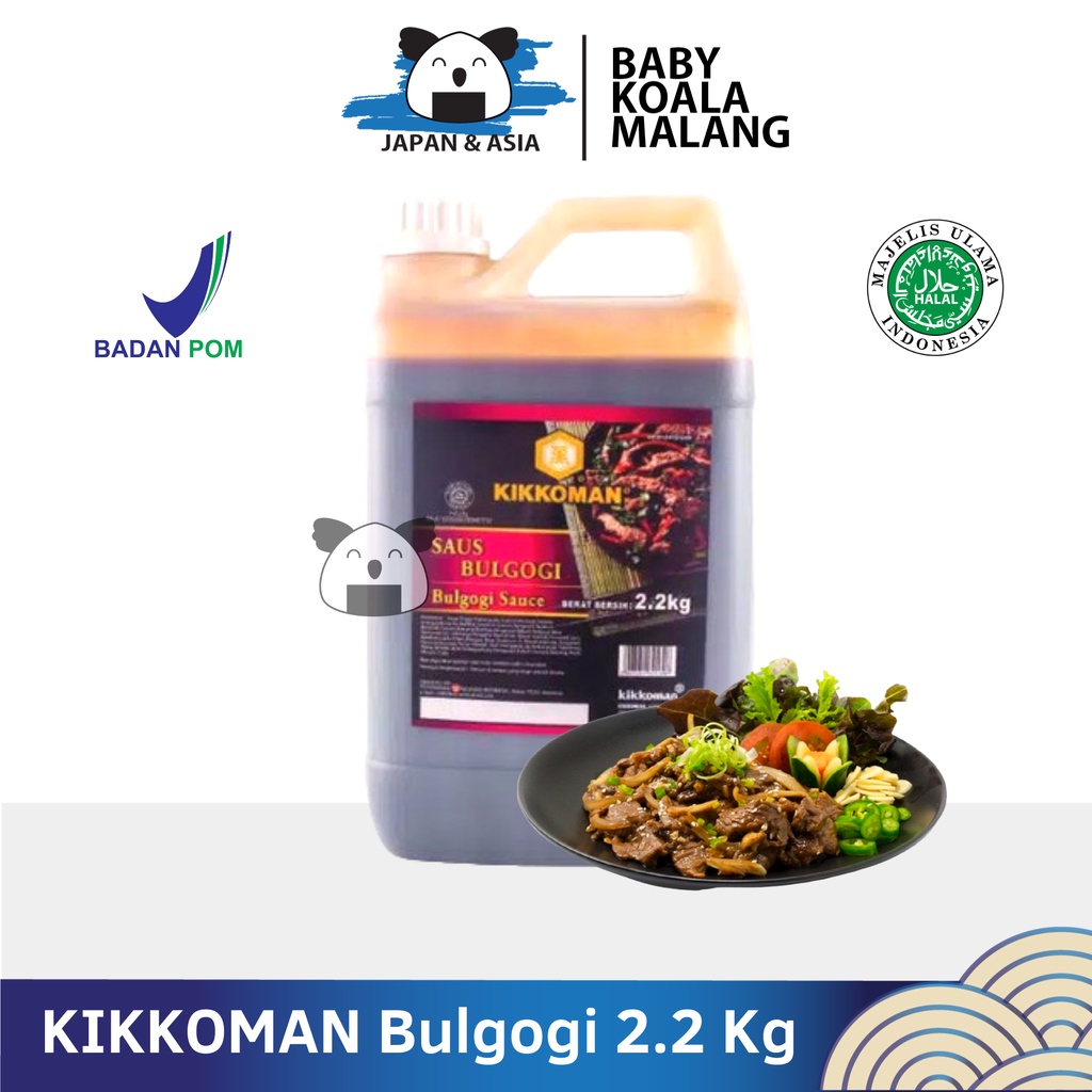 

KIKKOMAN Bulgogi Sauce 2,2 Kg Halal | Korean Sauce