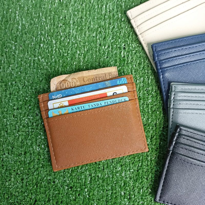 dompet kartu 6slot/ dompet mini simpel wanita / dompet kartu dan uang